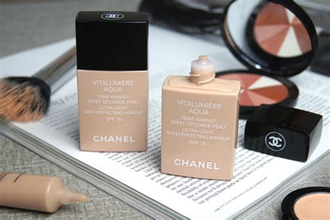 chanel aqualumiere foundation review|chanel vitalumiere foundation discontinued.